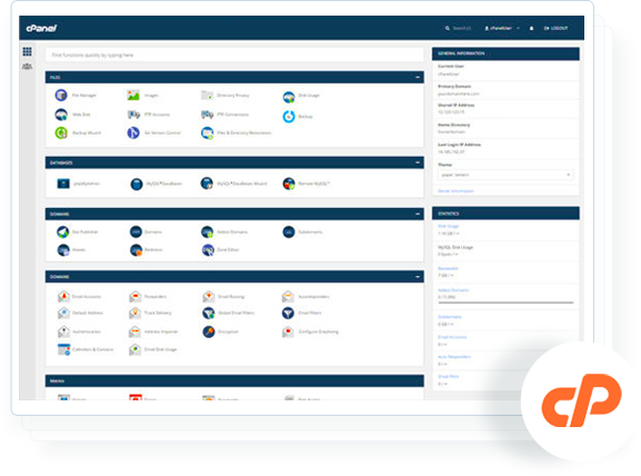 cPanel Control Panel
